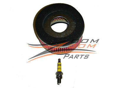 Air Filter Spark Plug Kit GY6 Scooter Go Kart 150cc