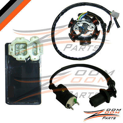 NEW GY6 150 6 Pole Stator Coil CDI Box Ignition Coil 150cc Stock ATV Go Kart