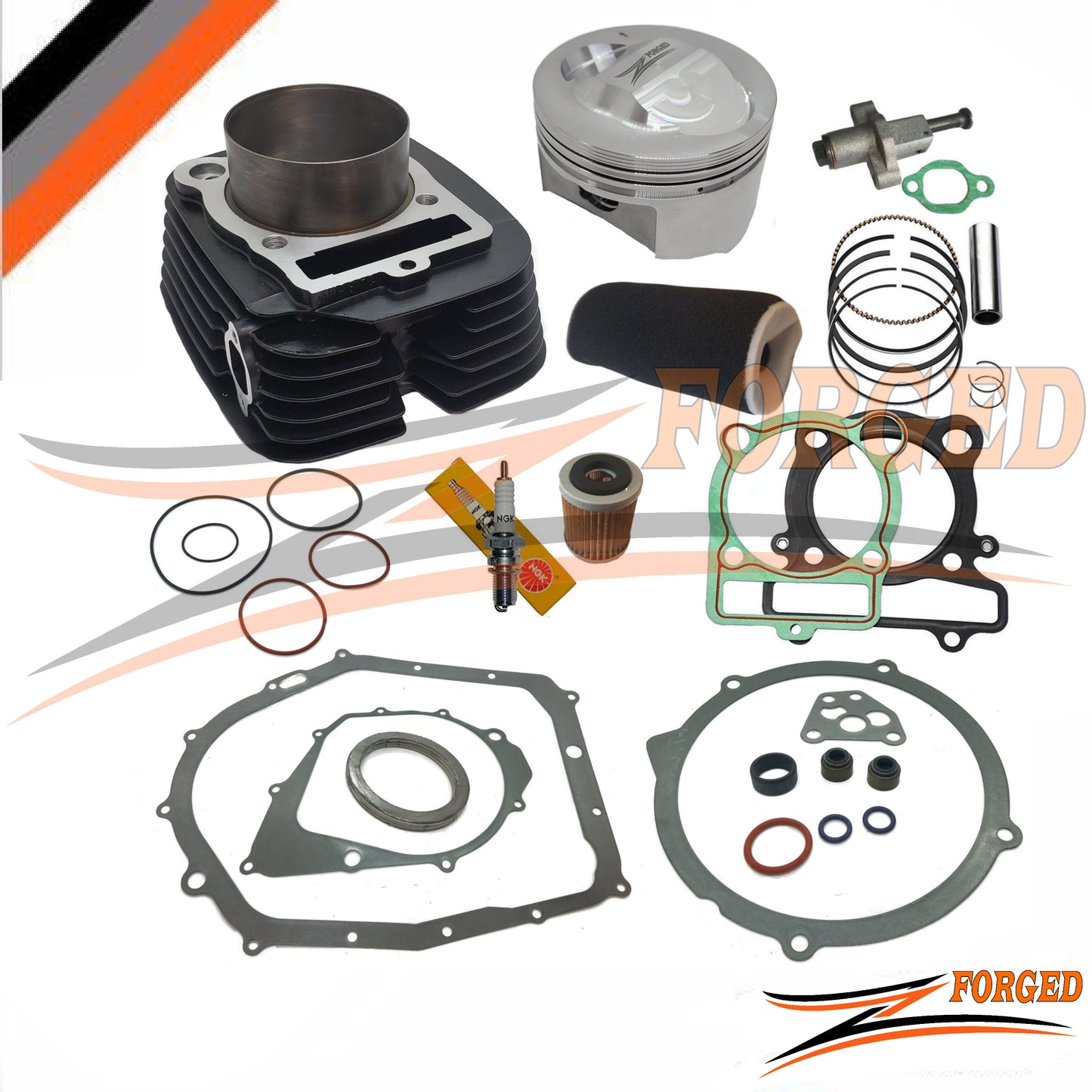 2004 - 2013 YAMAHA RAPTOR 350 FORGED BIG BORE KIT 366cc COMPLETE REBUILD SET