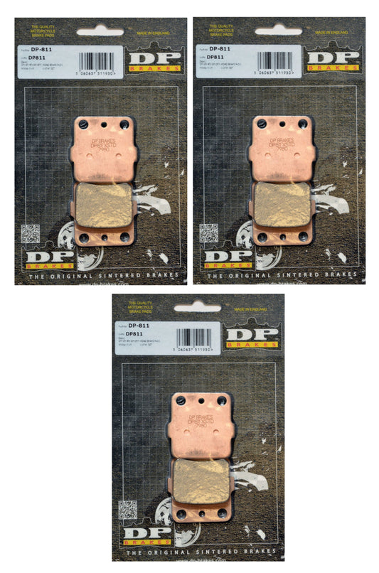 DP Pads Front & Rear set For 1993-2008 Honda Trx300ex Sportrax SDP811 (3) COMBO