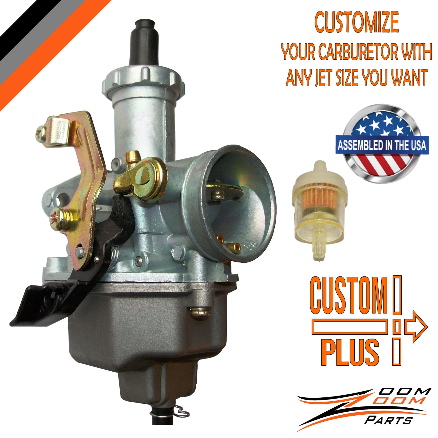 CUSTOM PLUS CARBURETOR FOR 1984 1985 1986 HONDA ATC 200S ATC200S 3 WHEELER