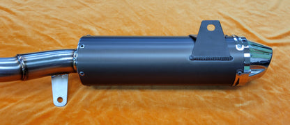 Performance Aluminum Exhaust System For 1987-2004 Yamaha Warrior 350 YFM 350 USFS APPROVED SPARK ARRESTER VER 2.0