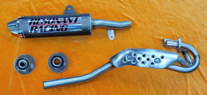 Performance Aluminum Exhaust System For 1999-2014 HONDA TRX400EX USFS APPROVED SPARK ARRESTER VER 2.0