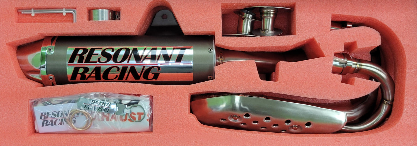 Performance Aluminum Exhaust System For 1999-2014 HONDA TRX400EX USFS APPROVED SPARK ARRESTER VER 2.0