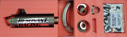 Performance Aluminum Exhaust System For 1987-2004 Yamaha Warrior 350 YFM 350 USFS APPROVED SPARK ARRESTER VER 2.0