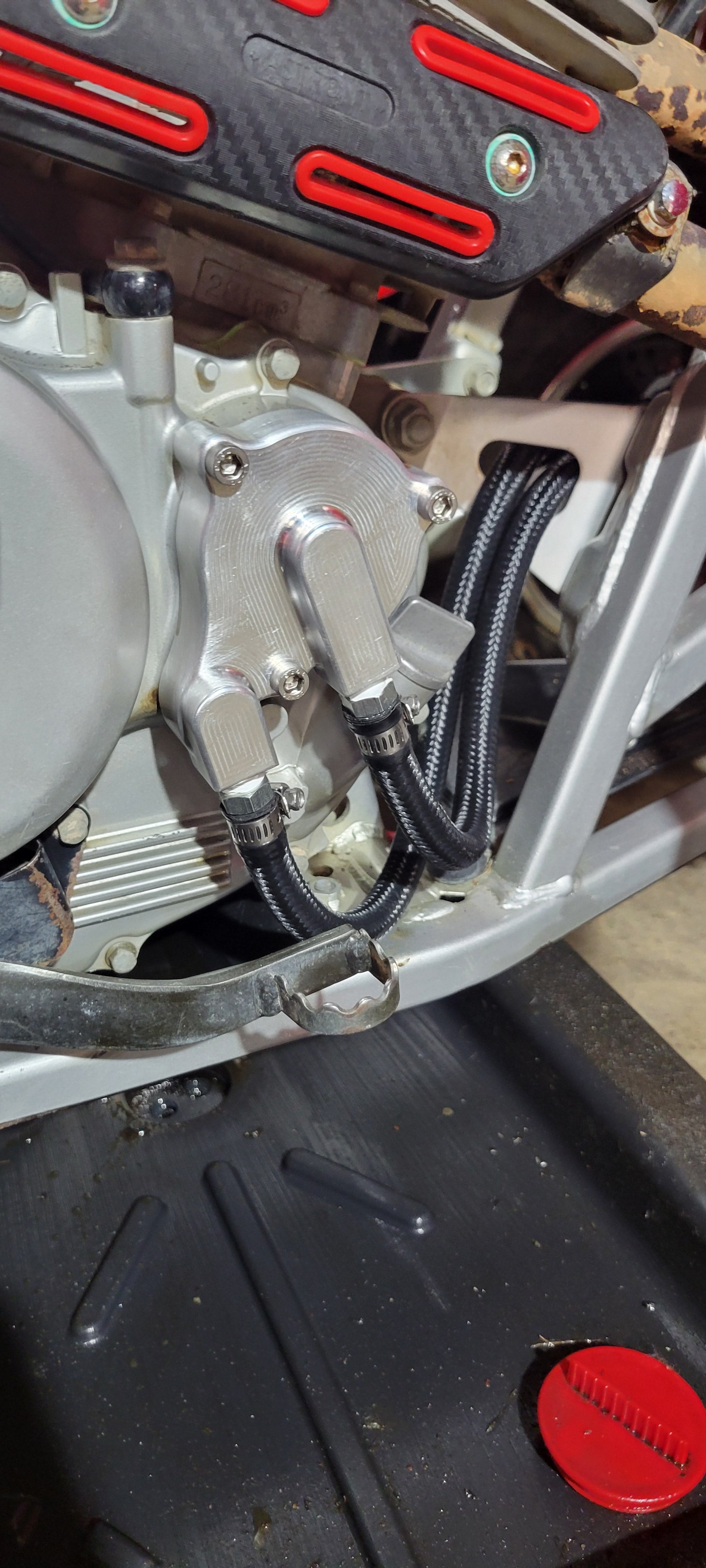 Upgraded Oil Cooler Kit For 1993-2008 Honda trx300ex / 1987-1992