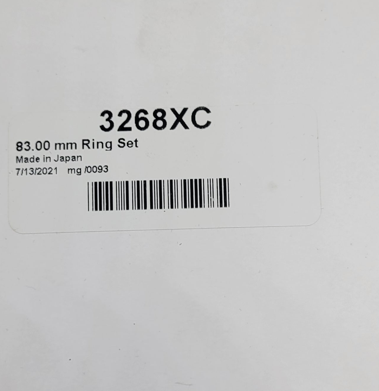 1987-2004 Yamaha Warrior 350 / 2004-2013 Raptor 350 stock bore 83mm Wiseco 10.25:1 Piston Kit Cometic Gasket set ProX cam chain