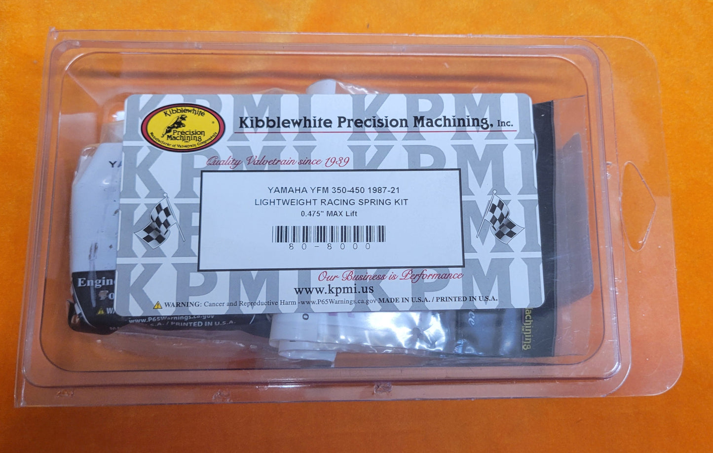 1987 - 2004 Yamaha Warrior 350 yfm Port & Polished Bare Cylinder Head Cam Chain Valves Springs Gasket Kit