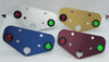 1987-2004 Yamaha Warrior 350 yfm 350 Anodized 6061 Aluminum Dash Plate Neutral Reverse Key Switch - MADE IN U.S.A