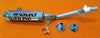 Performance Aluminum Slip On Muffler For 1987-2004 Yamaha Warrior 350 YFM 350 USFS APPROVED SPARK ARRESTER
