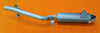 Performance Aluminum Slip On Muffler For 1987-2004 Yamaha Warrior 350 YFM 350 USFS APPROVED SPARK ARRESTER