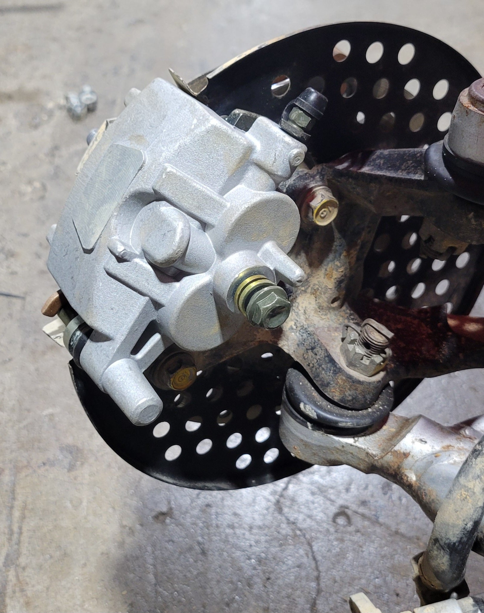 DUAL PISTON FRONT & REAR BRAKE CALIPER UPGRADE FOR 1993-2008 HONDA