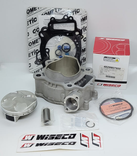 78mm 12.9:1 Cylinder Wiseco Piston Cometic gasket For 2004-2009 Honda CRF250R / 2004-2017 Honda CRF250X