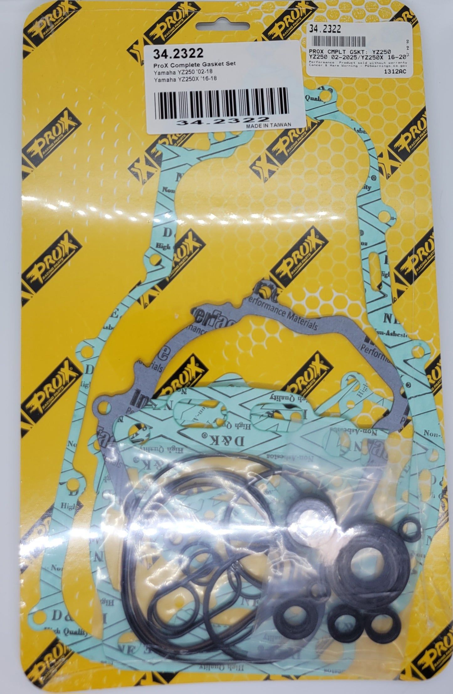 5up-11311-20-00 OEM Block Wossner 8217DA Piston Prox Gasket Kit For 2003-2015 Yamaha YZ250 yz 250