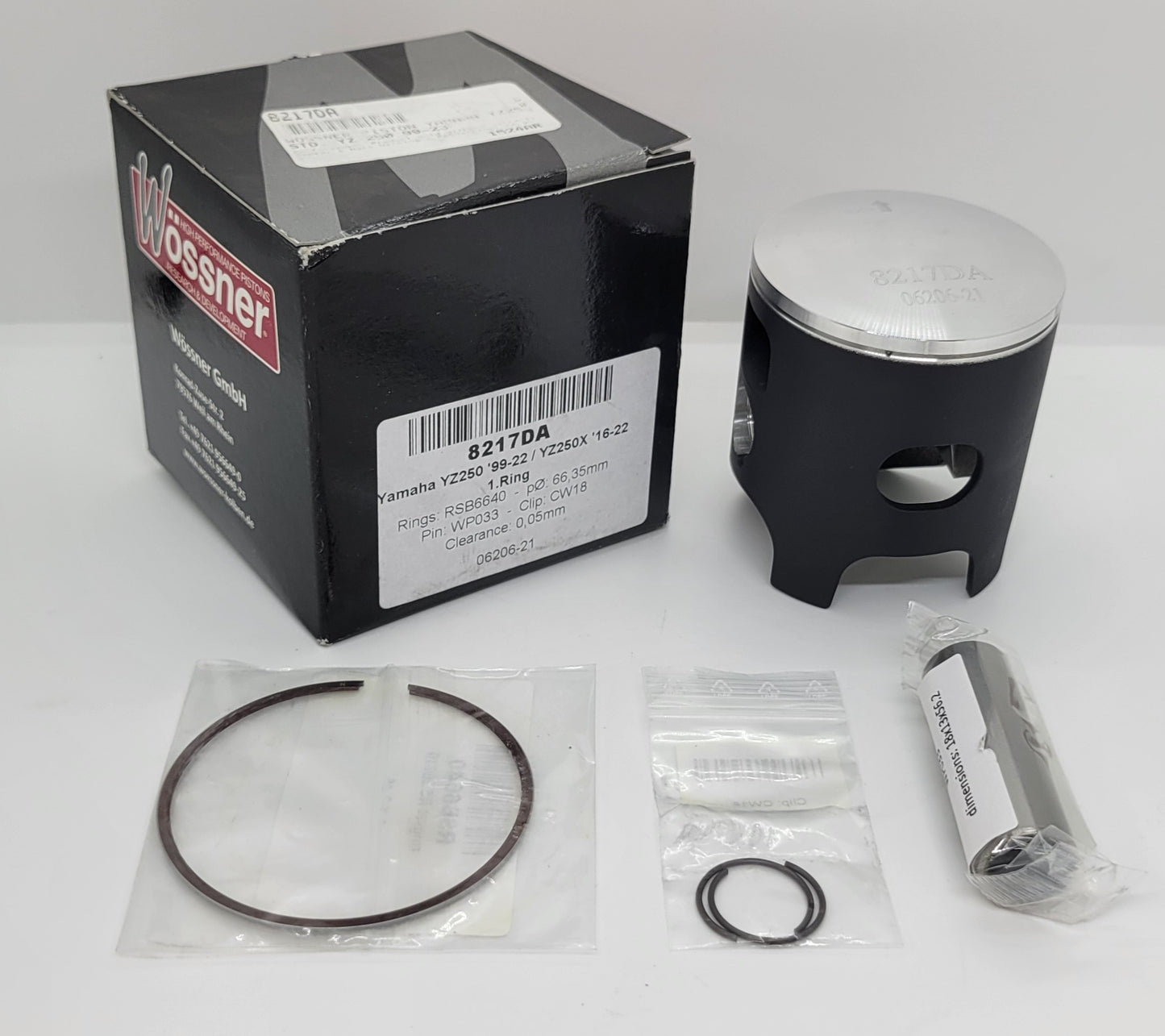 5up-11311-20-00 OEM Block Wossner 8217DA Piston Prox Gasket Kit For 2003-2015 Yamaha YZ250 yz 250