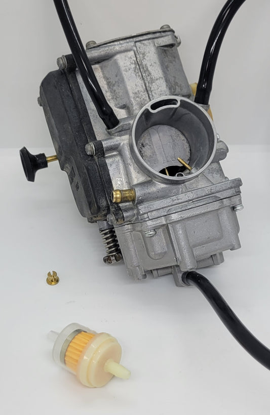 Rebuilt OEM MIKUNI Single Cable Style Carburetor for 1987-2004 Yamaha Warrior 350