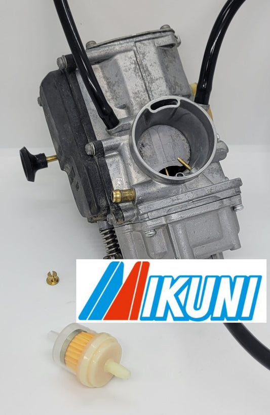 Rebuilt OEM MIKUNI Single Cable Style Carburetor for 1987-2004 Yamaha Warrior 350
