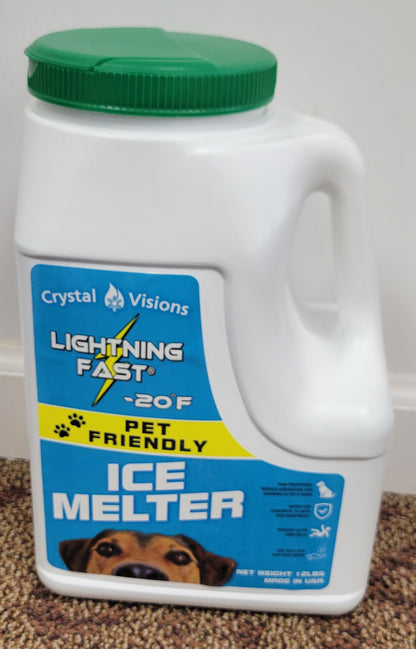Ice Melter 12 Lb Shaker Jug Pet Friendly Side Walk Concrete Salt