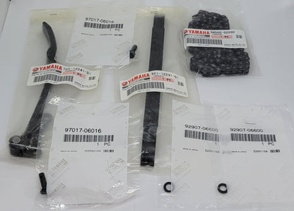 OEM YAMAHA COMPLETE TIMING CHAIN GUIDES KIT FOR 1987-2004 YAMAHA WARRIOR 350 / 2004-2013 RAPTOR 350