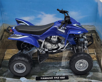 1:12 SCALE DIE-CAST 2008 YAMAHA YFZ450 ATV