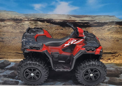 MINI SCALE DIE-CAST POLARIS SPORTSMAN XP 1000 ATV