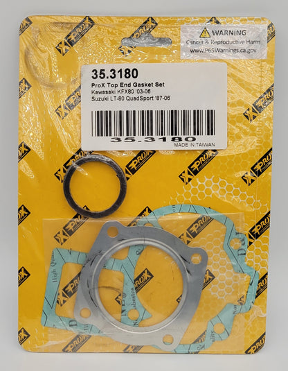 50mm WISECO PISTON CYLINDER KIT FOR 1987-2006 SUZUKI LT80 / 2003-2006 KAWASAKI KFX80