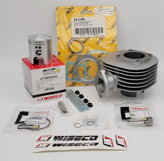 50mm WISECO PISTON CYLINDER KIT FOR 1987-2006 SUZUKI LT80 / 2003-2006 KAWASAKI KFX80