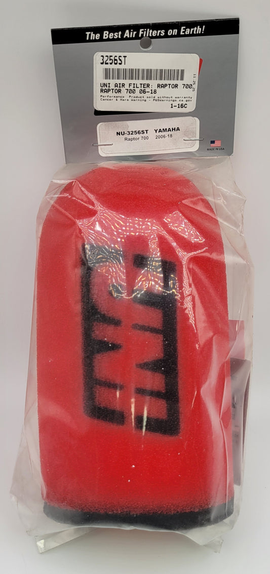 Uni Filter NU-3256ST 2 Stage Air Filter 2006-2025 Yamaha RAPTOR 700 700R