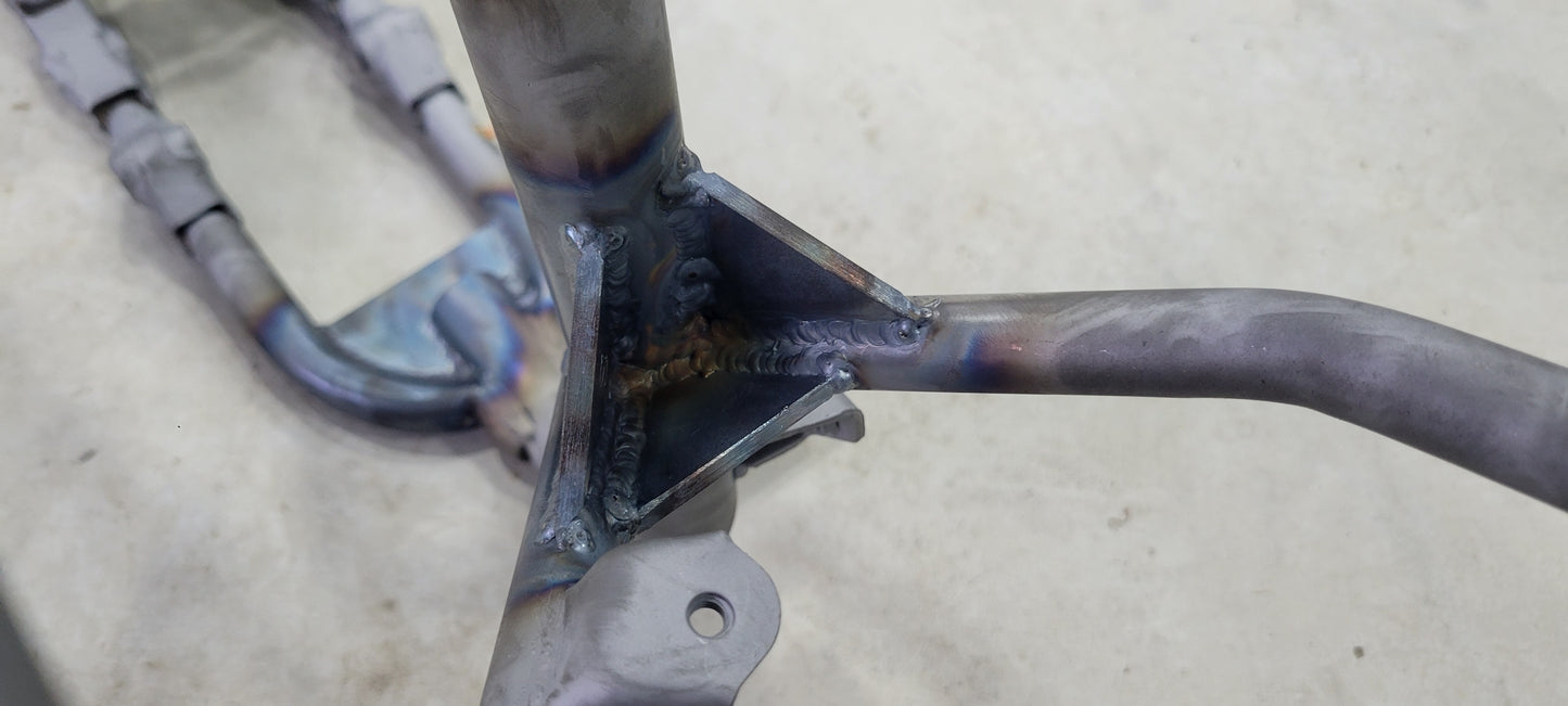 FRAME GUSSET KIT FOR 1987-2006 SUZUKI LT80 / 2003-2006 KAWASAKI KFX80