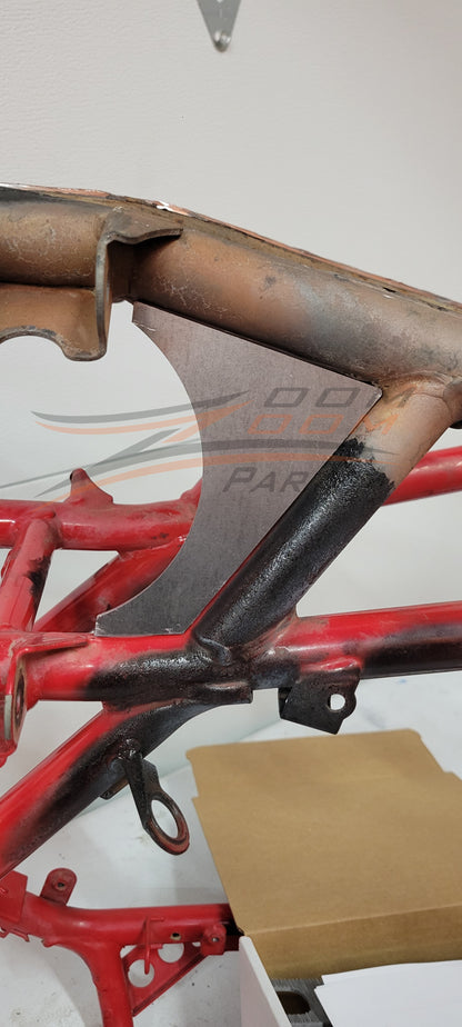 FRAME GUSSET KIT FOR HONDA TRX450R UPGRADED VERSION XC/MX