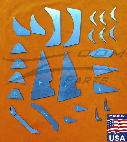 FRAME GUSSET KIT FOR 1999-2014 HONDA TRX400EX TRX400X UPGRADED VERSION XC/MX