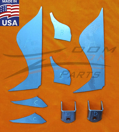 Yamaha Banshee 350 J to A arm bracket conversion kit