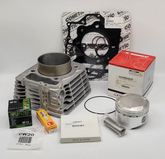 OEM BLOCK 86mm 11:1 WISECO PISTON COMETIC GASKET BIG BORE CYLINDER KIT FOR 1999-2014 HONDA TRX400EX / TRX400X