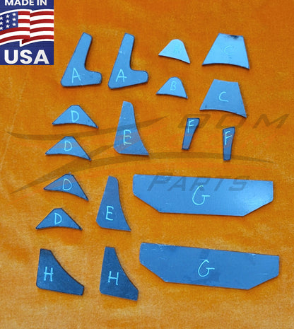 FRAME GUSSET KIT FOR HONDA TRX90 ATV KIDS QUAD