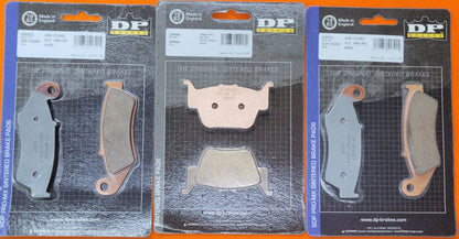 ULTIMATE DP BRAKE PAD & ROTOR KIT FOR 2004-2009 HONDA TRX450R / 2006-2014 TRX450ER