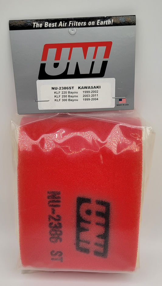 Uni Filter NU-2386ST 2 Stage Air Filter - KAWASAKI KLF220 / KLF300 2x4/ KLF300 4x4 / KLF250