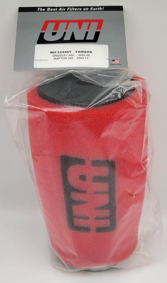 Uni Filter NU-3244ST 2 Stage Air Filter - 2004-2013 YAMAHA RAPTOR 350 / 2002-2006 GRIZZLY 660