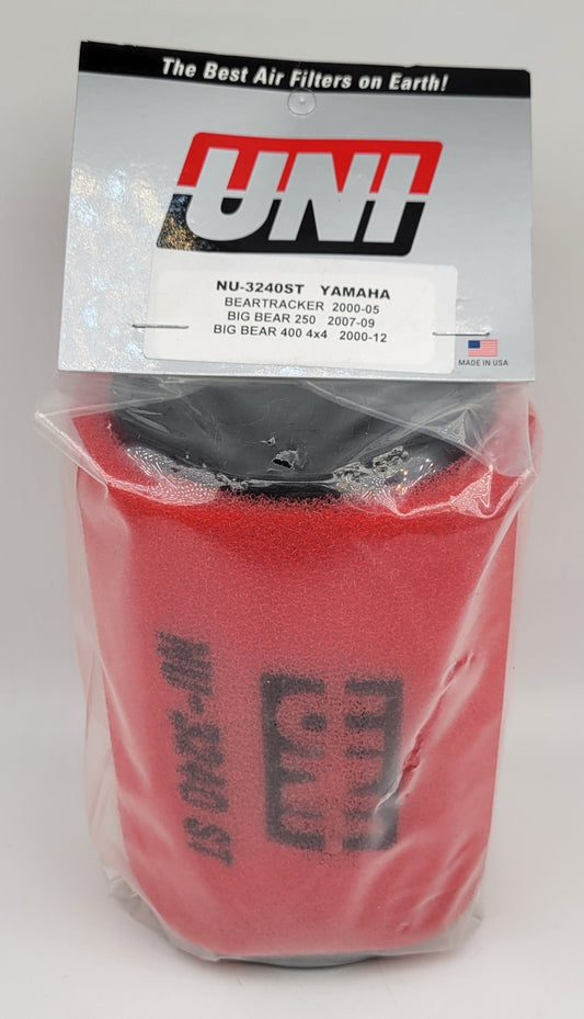 Uni Filter NU-3240ST 2 Stage Air Filter - YAMAHA BEAR TRACKER 250 / BIG BEAR 400 / BIG BEAR 250