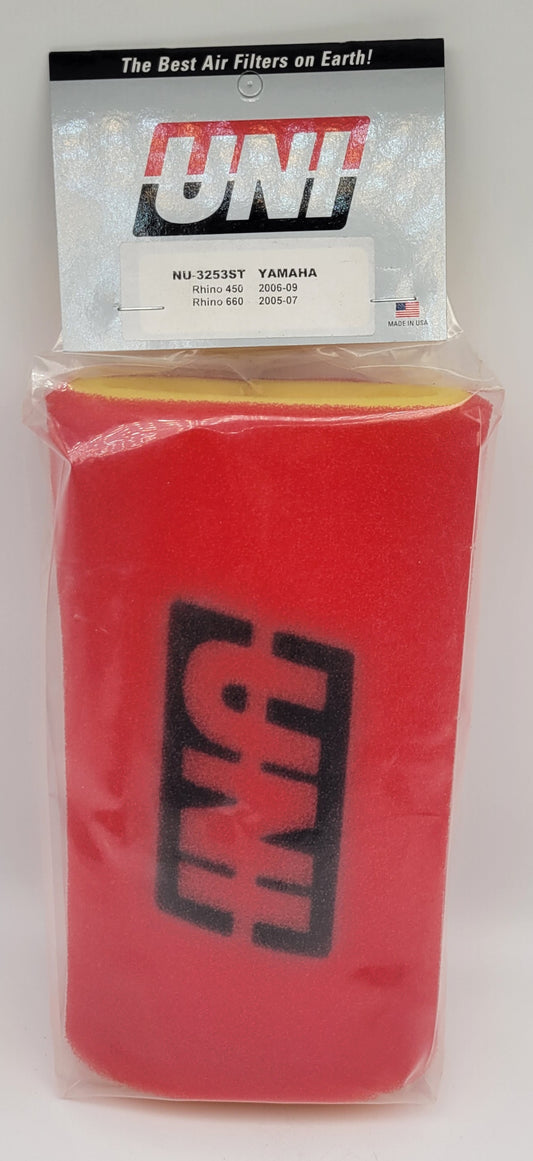 Uni Filter NU-3253ST 2 Stage Air Filter - 2005-2007 YAMAHA RHINO 660 / 2006-2009 RHINO 450