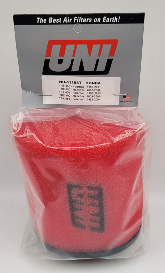Uni Filter NU-4119ST 2 Stage Air Filter - HONDA TRX300 / TRX400FW / TRX350 RANCHER / TRX400 RANCHER