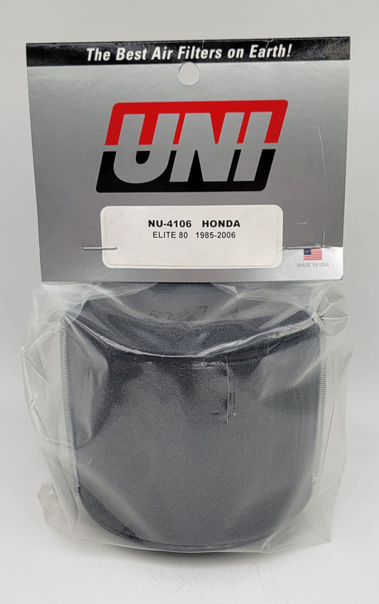 Uni Filter NU-4106 Air Filter - 1985-2006 HONDA CH80 ELITE