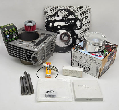 88mm JE 11:1 BIG BORE 426cc OEM CYLINDER KIT, COMETIC GASKET & GT THUNDER STUDS FOR 1999-2014 HONDA TRX400EX / TRX400X (A)