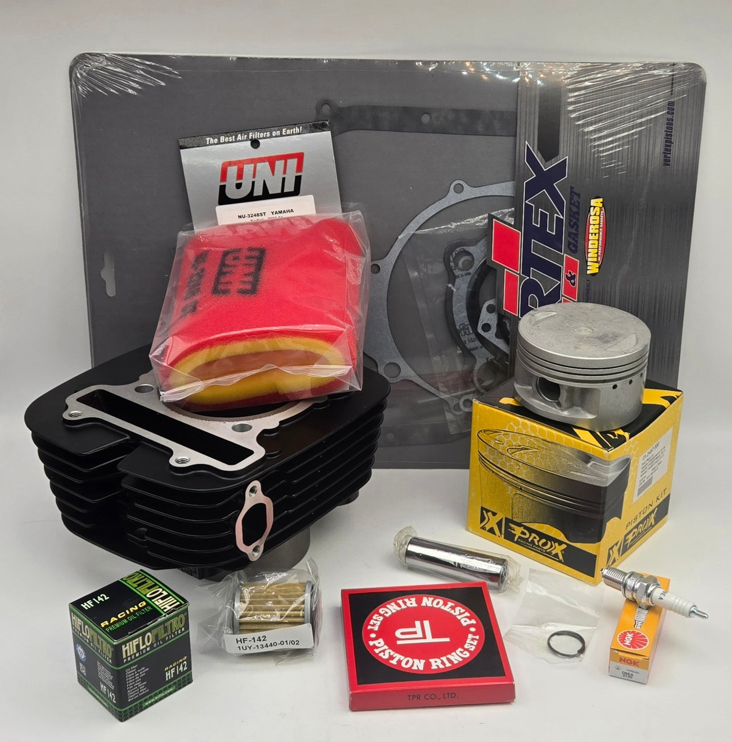 Cylinder Piston Ring Gasket Top End Kit Set 2004-2006 Yamaha Bruin 350
