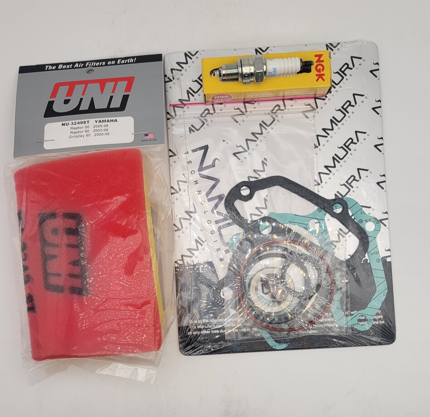 1985 - 2001 YAMAHA BADGER 80 YFM80 4 STROKE PISTON CYLINDER KIT SET KIDS ATV QUAD