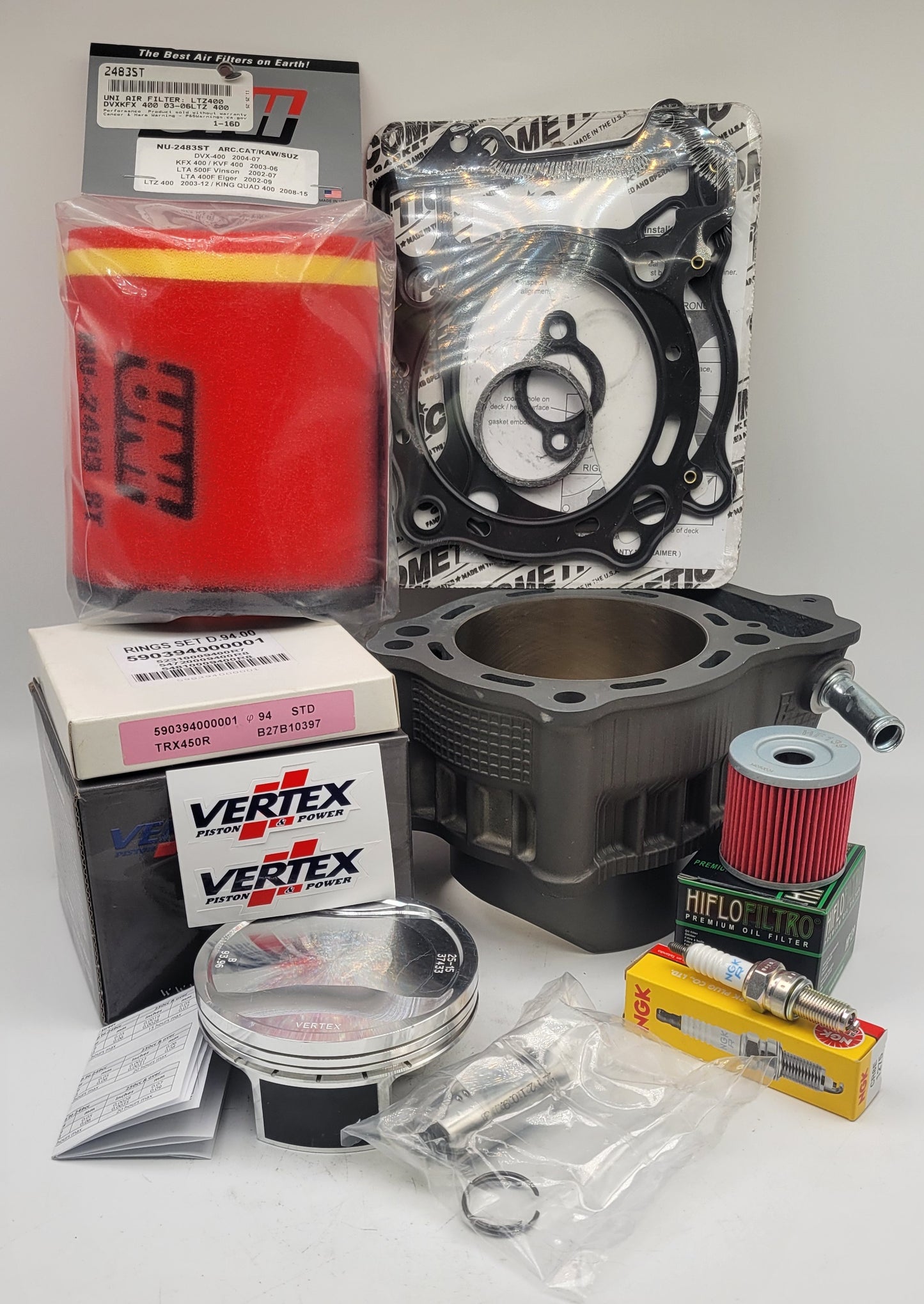 2003 - 2014 SUZUKI LTZ 400 LT-Z 400Z 434cc BIG BORE PISTON CYLINDER TOP END REBUILD KIT 2x4 4x4 SPORTS ATV QUAD