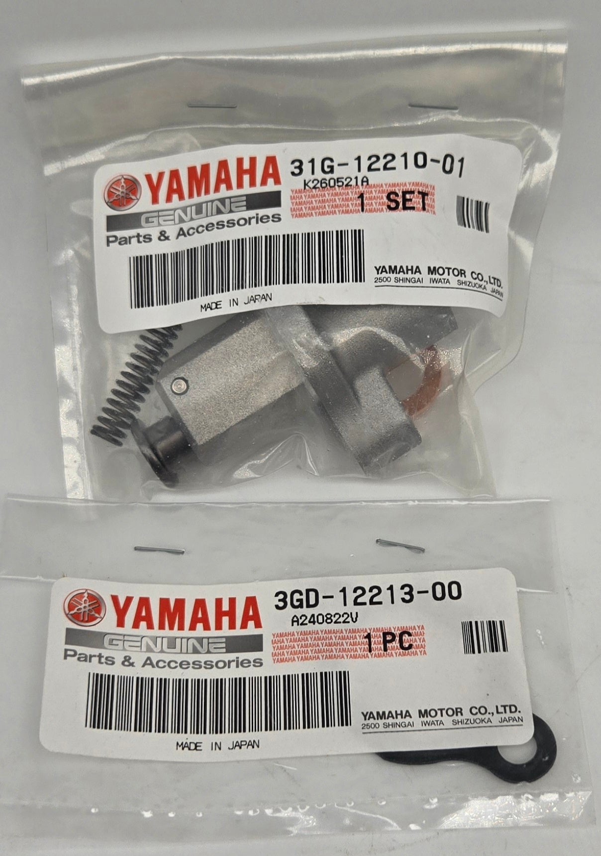 OEM YAMAHA CHAIN TENSIONER & GASKET KIT FOR 1987-2004 YAMAHA WARRIOR 350 / 2004-2013 RAPTOR 350