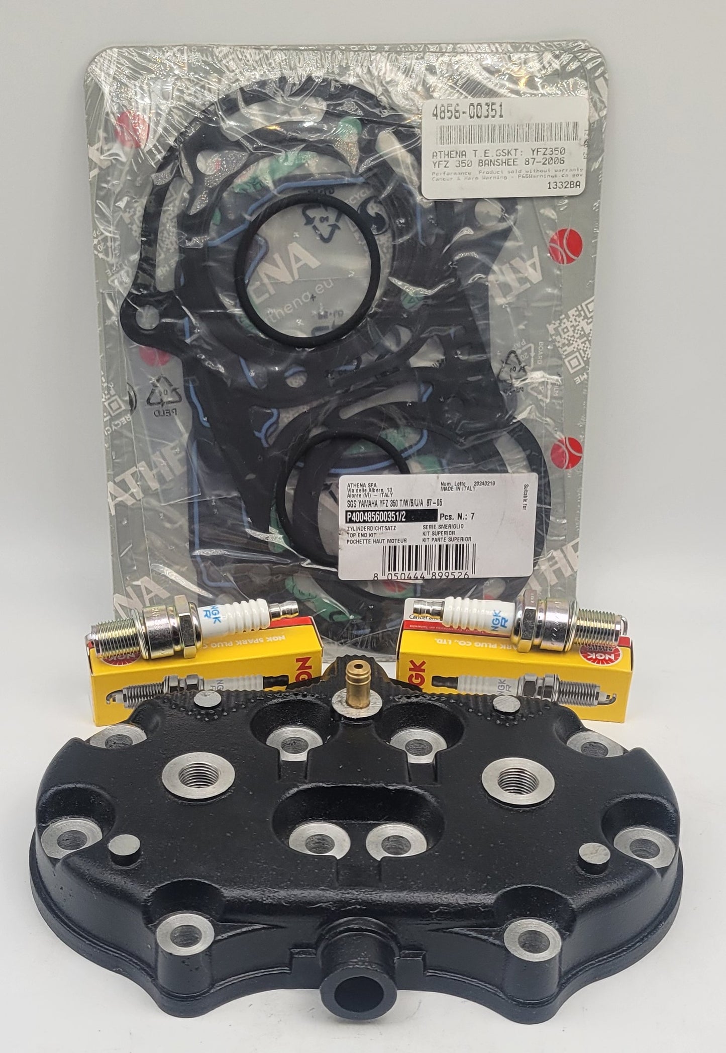 1987 - 2006 YAMAHA BANSHEE 350 YFZ350 CYLINDER HEAD GASKET KIT 2 STROKE ATV QUAD