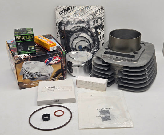 OEM BLOCK 85mm 12.0:1 JE PISTON COMETIC GASKET BIG BORE CYLINDER KIT FOR 1987-2004 YAMAHA WARRIOR 350 / 2004-2013 RAPTOR 350