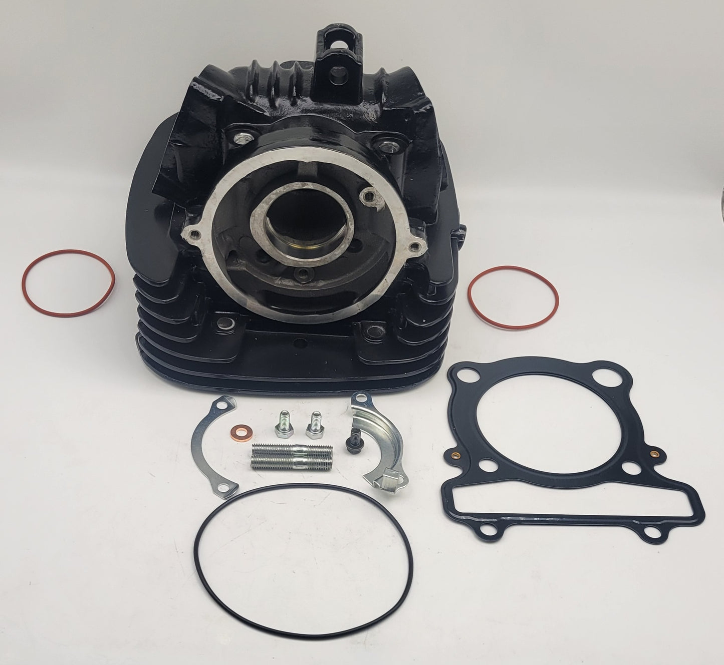 1993 - 1999 YAMAHA KODIAK 400 YFM400 PORT & POLISHED BARE CYLINDER HEAD with  KIBBLEWHITE VALVES & SPRING KIT