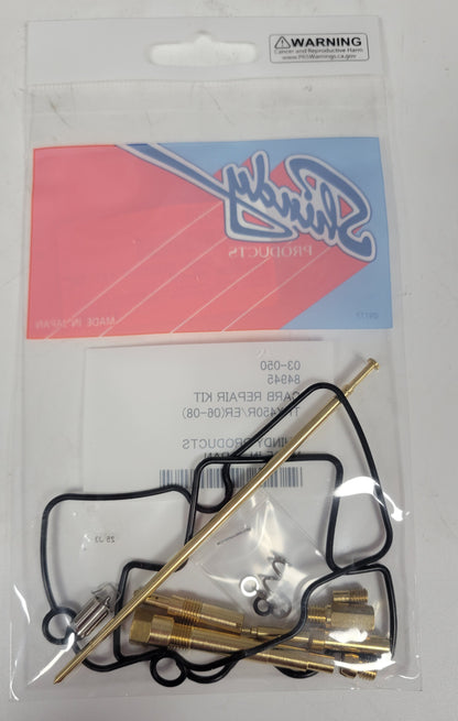 SHINDY CARBURETOR REBUILD KIT 03-050 2006 2007 2008 2009 2012 2013 2014 HONDA TRX 450R TRX450R ATV QUAD